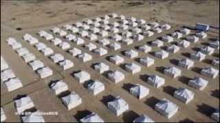 |English follows:
‏📍أنشىء الهلال الأحمر الفلسطيني بالتعاون مع الهلال الأحمر المصري أول مخيم منظم في...