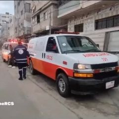 |English follows 
🚨اجلت طواقم الهلال الأحمر الفلسطيني اليوم بتنسيق من اللجنة الدولية للصليب الأحمر حوالي 28 شخصا، 🚑...