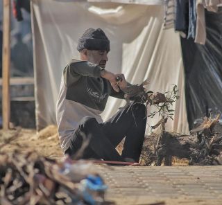 |Some footage shows the suffering of displaced people in the refugee camps in Rafah city
بعض اللقطات توضح معانات النازحين بمخيمات اللجوء بمدينة رفح...