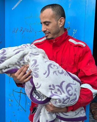 |‏🫶مع بداية يوم جديد، أمل جديد بولادة مولود صباح اليوم في النقطة الطبية التابعة للجمعية في ⁧‫#جباليا‬⁩...