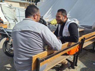 |‎‏🫶طواقم الدعم النفسي الاجتماعي في الهلال الاحمر الفلسطيني تنفذ أنشطة الدعم النفسي للاهالي النازحين...