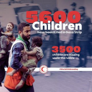 |ðŸ§’ðŸ‘§On the World Childrenâ€™s Day. 

ðŸ”´ 5,600 children have been killed in during the Israeli aggression on the #Gaza Strip. 
3,500 children are missing under the...
