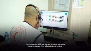 |English follows:

🔴تلقت جمعية الهلال الاحمر الفلسطيني من خلال الاتصال على رقم الطوارىء 101 مئات الاتصالات من مواطنين...