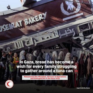 |â€œIn Gaza, bread has become a wish for every family ðŸ‘¨â€ðŸ‘©â€ðŸ‘§â€ðŸ‘¦struggling to gather around a tuna canâ€
#gaza 
#humantarian_crisis...