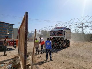 |Yesterday, the Palestine Red Crescent teams received 93 trucks loaded with aid from the Egyptian Red Crescent through the Rafah crossing. 
These trucks are carrying essential supplies such as food,...