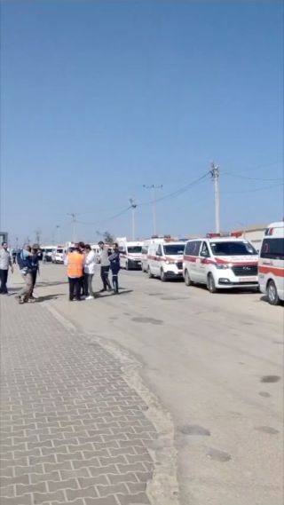 |Mohammad Abu Musabah, the Director of Emergency Medical Services in  #Gaza Strip, stated: "Yesterday, we observed a ray of hope as the initial group of injured individuals, approved by the occupying...