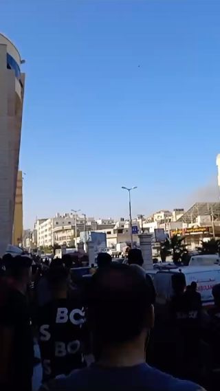|قصف متواصل في منطقة تل الهوا في #غزة التي يتواجد بها مستشفى القدس#غزة_تحت_القصف #انقذوا_مستشفى_القدس|