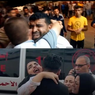 |أفراد الهلال الأحمر في #غزة، يُفجعون خلال عملهم برؤية أحبتهم من بين الضحايا.
نحن نضمد الجراح دائماً، لكننا...
