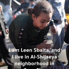 |ðŸš¨
Leen is a survivor from Gaza City..

ðŸ”´ Escaping relentless military shelling, her family now battles brutal conditions in a tent down south Gaza Strip, exposed to rains and winds,...