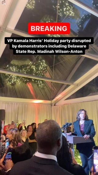 DISRUPT DISRUPT DISRUPT

In Palestine Christmas festivities have been is cancelled as 20000+ have been killed by Israel’s ongoing genocide in Gaza. 
@vp @kamalaharris why have you not called for a...