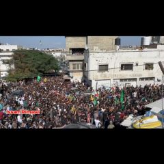 |تشييع شهداء مخيم #طولكرم_فلسطين|
