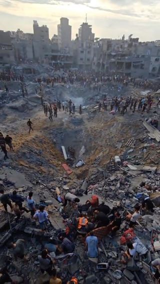 |الزميل أنس الشريف يروي ما حدث في #جباليا #غزة #غزة_تحت_القصف #غزة|