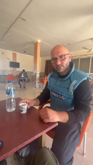 Trying to get a cup of tea, and a sense of normalcy #war #gaza