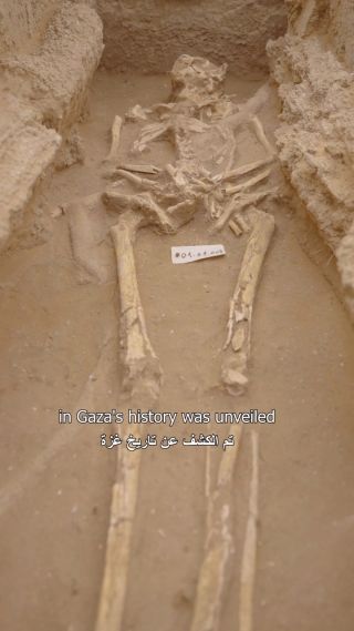 â€œEverything you are about to hear was found by accident: an ancient archaeological cemetery was unearthed in Gaza, dating back over 2000 years, famously known as the â€˜Land of...