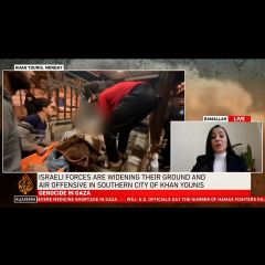 |â­•ï¸The situation remains extremely critical in the area of PRCS AlAmal Hosptial in #KhanYounis . During an interview @aljazeeraenglish Nebal Farsakh, PRCS Spokesperson said: the...