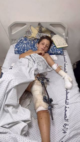 Israeli occupation forces are keep targeting & killing innocent People in Gaza, as a witness press member at Alaqsa hospital that most of the people the medical crews bring here are just CHILDREN,...
