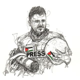 ...
آلةُ التصوير بيميني، والخوذةُ بشمالي، وأنا بينهما فلسطينيٌّ أعزل، يراودني سؤال طفولةٍ بعيدة: ما الذي...