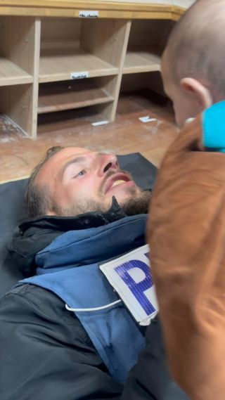 |بعد ليلة داميه وقاصية اتصبح في هل قمر هاد #غزة #غزة_تحت_القصف|