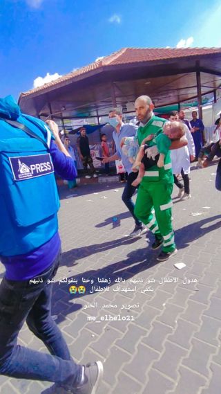 |هدول الاطفال شو ذنبهم يالله زهقنا وحنا بنقولكم شو ذنبهم 
يكفي استهداف للاطفال 😭😭

#gaza #تصوير 
#غزة #فيديو...