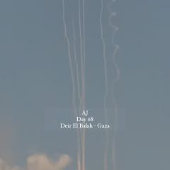 Palestinian fighters launch a series of rockets into the occupied territories in retaliation to the Israeli assault on the Gaza Strip.