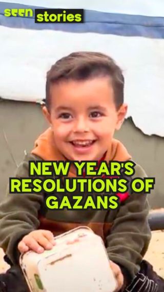 What Children In Gaza Want In 2024

A new year makes us all think about what lies ahead - our resolutions, hopes and dreams. What are your New Year's resolutions? This is what the children of Gaza...