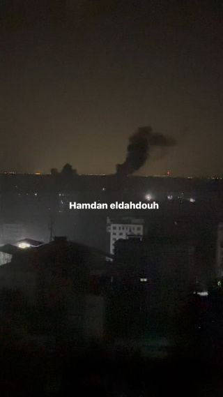 |قصف  اسرائيلي عنيف جدا يستهدف مناطق شرق الشجاعية شرق مدينة غزة A very violent Israeli bombardment targets the areas east of Shujaiya, east of Gaza...