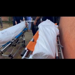 |After the end of the truce and the resumption of the ceasefire.
 Photos || Today's martyrs who arrived at Nasser Medical Complex after the raids carried out by Israeli warplanes on the city of Khan...