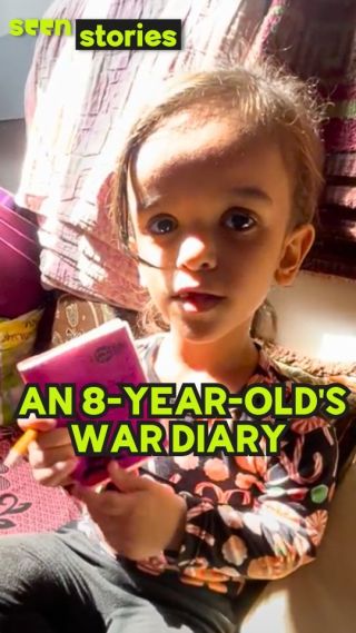This Child Is Documenting The War

'My hope is to return home to my bed.' 8-year-old Joudy has been writing in her diary since the first grade. After the war began, writing became more important to...