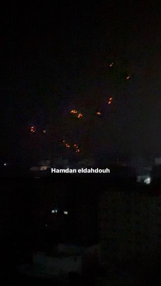 |قنابل الفسفور الابيض المحرم دوليا يستخدم الان في مخيم الشاطي بشكل عنيف جدا ولا يتوقف  White phosphorus bombs, which are banned...