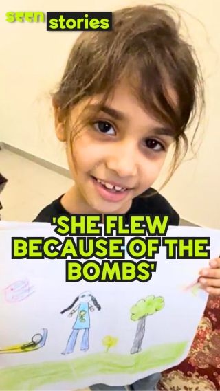 She Lost Her Friend To The Bombs

'The house was bombed and we were with Habiba. She flew because of the bombing and she was martyred'. Seven-year-old Aram's house was bombed while she was playing...