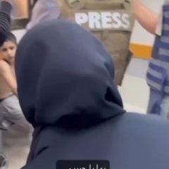 |#Video | "Oh my love"
 A Palestinian woman could not believe her child's survival from the occupation's bombing.💔
#غزه_تحت_القصف💔 #غزة_تستغيث #free_palestine🇵🇸...