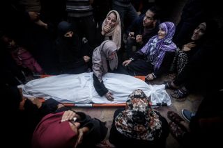 Palestinians mourn relatives killed in an Israeli bombardment of the Gaza Strip, outside a morgue in Kahn Younis on Monday, Dec. 11, 2023.
Photo by Mohammed Dahman

#gazaunderattack #gaza #palestine...