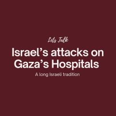 As we write this, the Kamal Adwan Hospital in northern Gaza is being besieged similarly to how Shifa Hospital was besieged recently. This reflects a long Israeli pattern of targeting Palestinian...