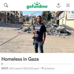 Help Mohammed to rebuild his life 🙏🏻

Donate now 👇🏻
https://gofund.me/9219b176
__________________________________________________________________

#gofundus #gofundme #helpgazanow...