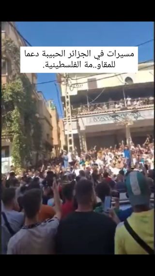 #الجزائر  #فلسطين #غزة