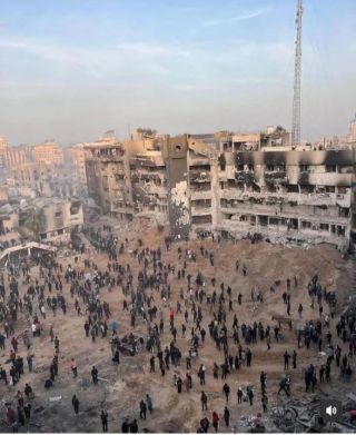 Al-Shifa Medical Complex before and after 

مجمع الشفاء الطبي قبل وبعد

#CapCut #Velocity #غزة_العزة🇵🇸 #تصوير #viralvideo #photography #photo...