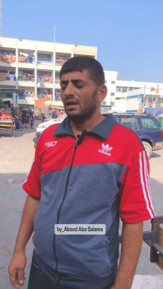 |💔رغم فقدان ابنه الوحيد الا انه مازال صابرا

Even though he lost his child, he is still patient💔

 ##gaza #غزة #غزة_تحت_القصف #مصر...