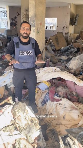 |مجزرة جديدة بحق عائلة أبو علبة ونازحين في نفس المنزل في مخيم جباليا منطقة الفالوجة 

#غزة #غزة_تحت_القصف...