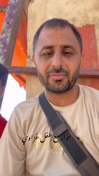 حوار مع فلسطيني على شاطئ بحر غزة …