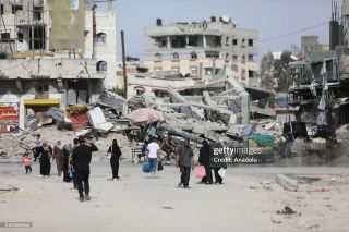 Daily life amid Israeli attacks on Gaza

GAZA CITY, GAZA - MAY 02: Palestinians survive under harsh conditions after Israeli attack, which has continued for months without interruption, turned Omar...