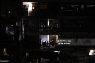 Daily life in Gaza, plunged into darkness by Israel

GAZA CITY, GAZA - APRIL 29: Palestinians meet their electricity needs with batteries and generators as they strive to maintain their daily lives...