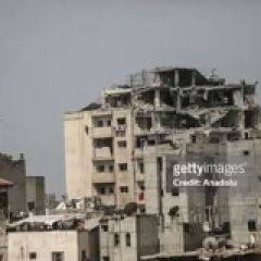 Israeli army withdrawal from Gaza City, leaving debris

GAZA CITY, GAZA - APRIL 23: A view of destruction after Israeli withdrawal in Gaza City, Gaza on April 23, 2024. (Photo by Dawoud Abo...