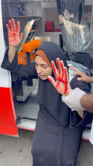 |سيدة فقدت اطفالها في قصف اسرائيلي #طوفان_الأقصى🇵🇸|