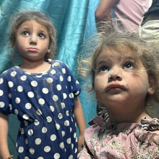 Is there a family around the world like the families in Gaza?

People in Gaza do not know their fate; they wake up in the morning and by evening they are struck. This family was in their home in the...