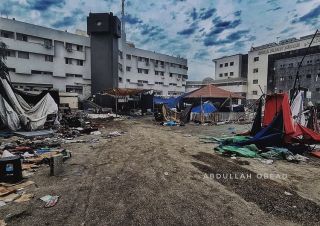|مستشفى الشفاء #غزة 
#صورة #اكسبلور #صوري #قطاع_غزة #غزة_تحت_القصف #غزة_الآن #gaza #gazaunderattack #gazanation|