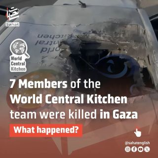@WCKitchen has confirmed killing 7 of its members on ground in #Gaza by an Israeli airstrike. Worth to mention that the kitchen has served more than 41 million meals during the ongoing aggression on...