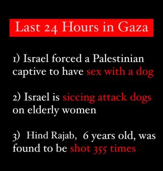 When you thought it could get no more horrific and vile.

Edit with #3: shot at