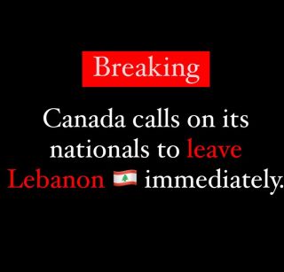 ðŸš¨ anticipating the worst. Things can intensify in Lebanon ðŸ‡±ðŸ‡§ at any moment. 

Source: CBC News