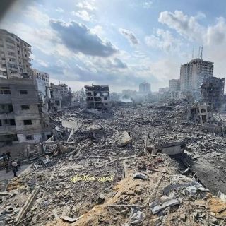 |#صور  لحي الرمال بعد القصف الصهيوني ليلة أمس ..
#gaza_ander_attack 
#غزة_تحت_القصف 
#طوفان_الأقصى|