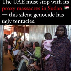 Letâ€™s be real: 

Itâ€™s not always the west behind human atrocities and genocide. 

Their shadow is always looming, but we must call out each and every nation enabling massacres and...